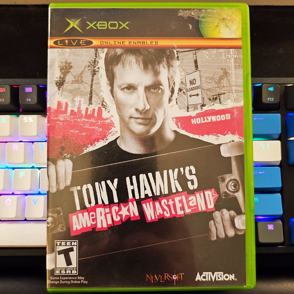 X-Box Tony Hawk's American Wasteland, used, like new, excellent condition